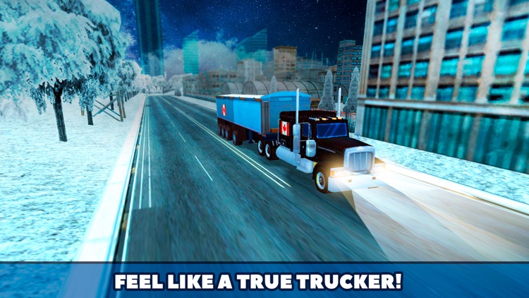 Canada Cargo Truck Driving Simulator 3D