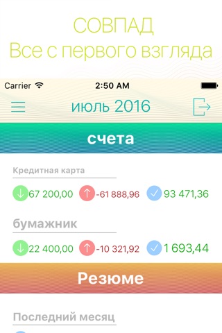 Скриншот из Frugi - Home Budget