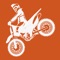Revving engines, burning tires, dust, exhaust, sweat and 2 stroke oil