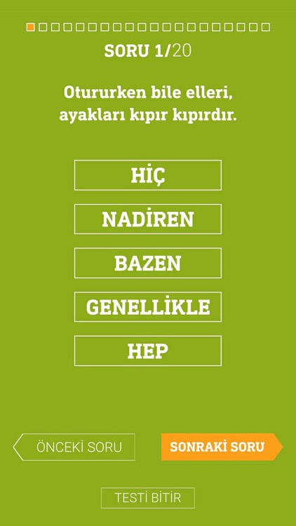 Çocuk Hiperaktivite Testi