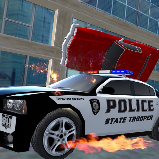 4x4 Mad Police Car Racing & City Crime icon