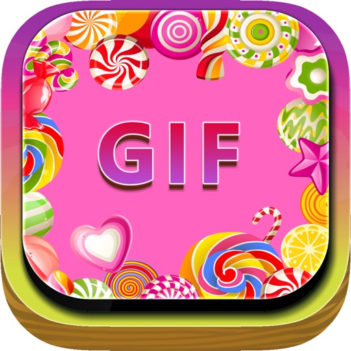 Candy GIF Maker for Fashion Animated Creator Pro icon