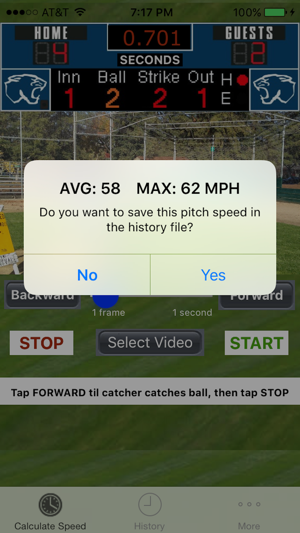 RadarGun-Baseball Pitch Speed(圖2)-速報App