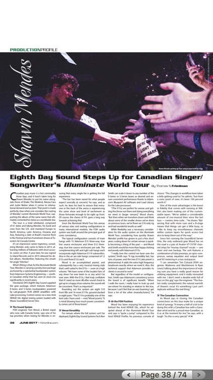 FRONT of HOUSE (FOH) Magazine screenshot-3