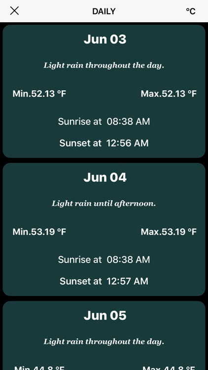Weather Live Information APP- Klimate screenshot-4