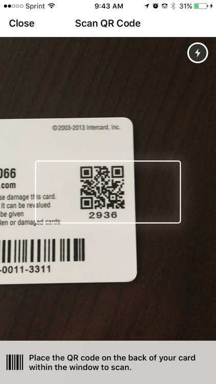 Intercard Service App