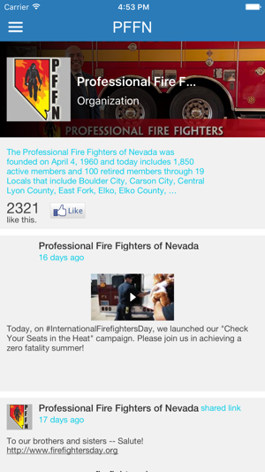 Professional Fire Fighters of Nevada