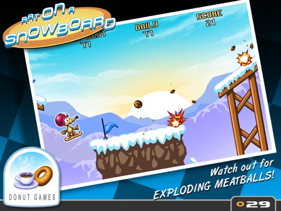 Rat On A Snowboard для iPad