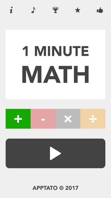 1 Minute Math 1.02 IOS -