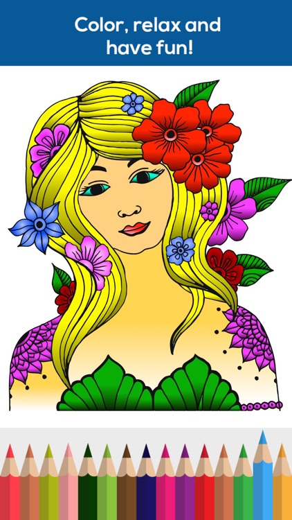 Coloring book for Adult iColor