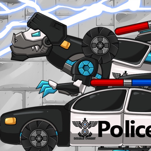 Combine! Dino Robot - Tarbo Cops Icon