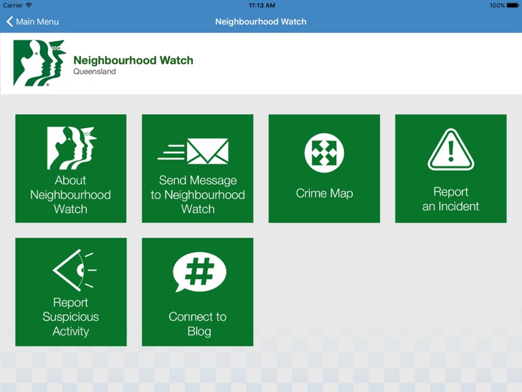 Policelink for iPad