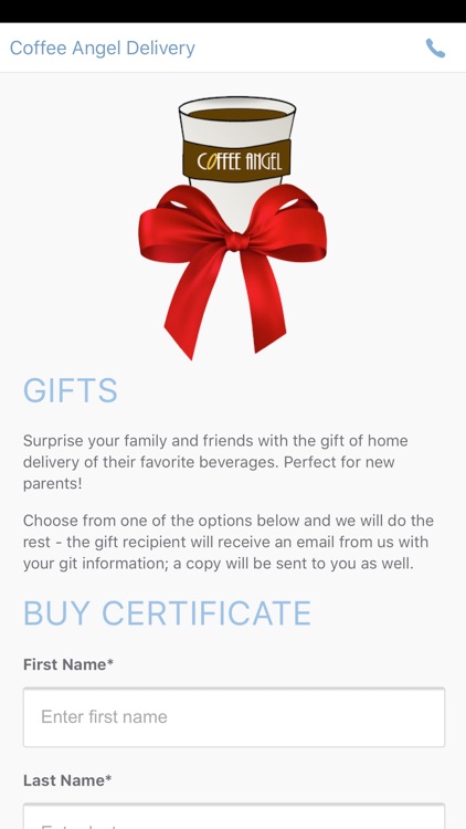 Coffee Angel Delivery screenshot-3