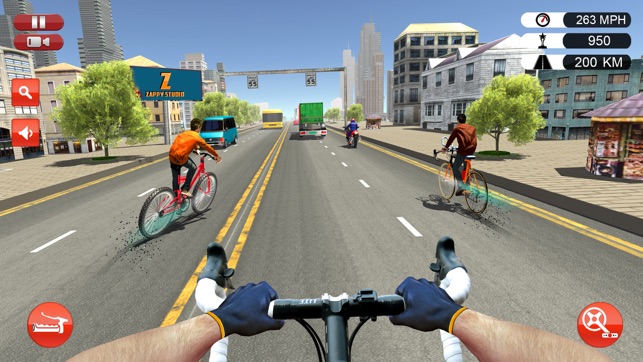 Bicycle City Rider: Endless Highway Race