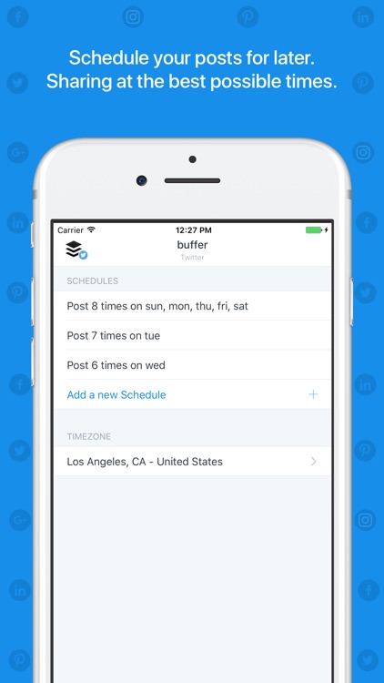 Buffer: Scheduling for Twitter, Instagram & More screenshot-4