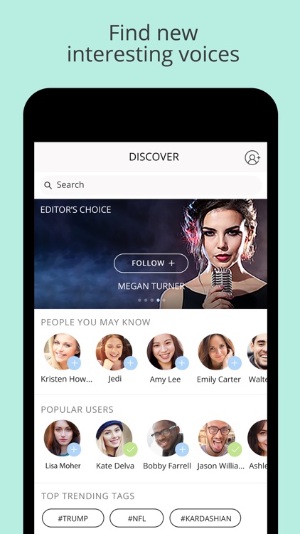 HearMeOut-Voice Social Network. Share your voice!