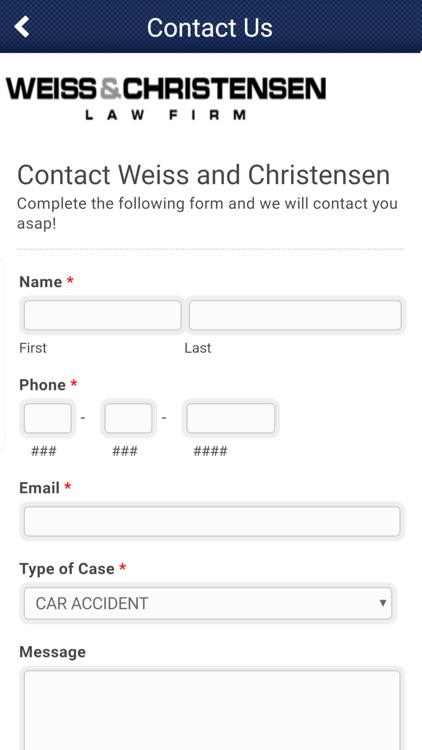 Weiss & Christensen Law Firm screenshot-4