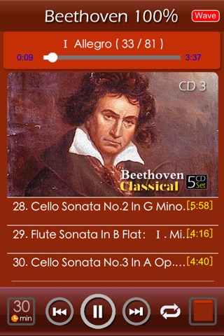 [5 CD] Beethoven Classic 100％ screenshot 2