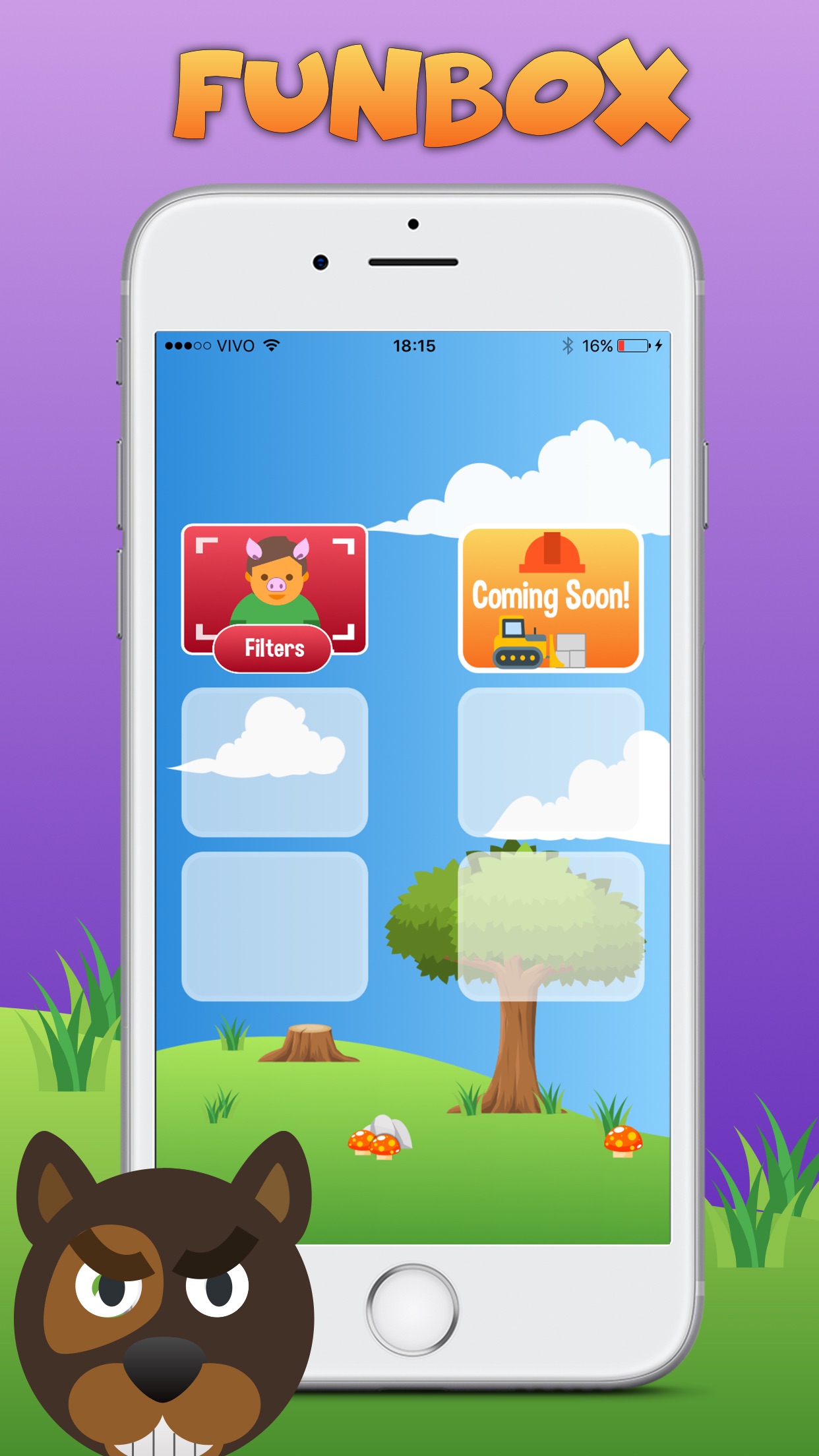 Screenshot do app FunBox