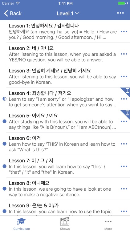 Talk to Me in Korean Lessons+