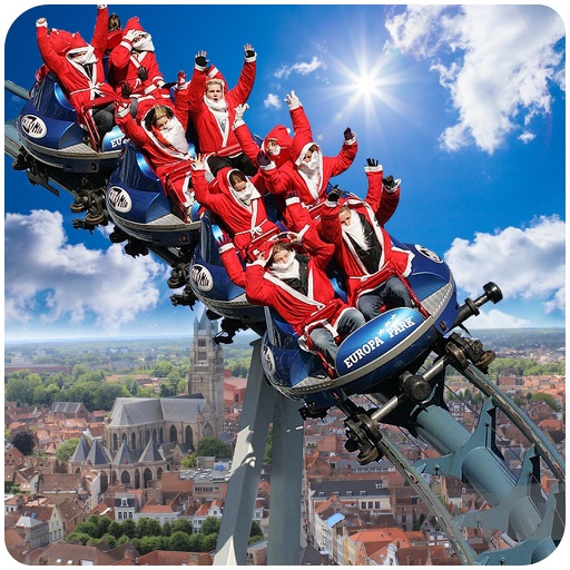 Christmas Furious Roller Coaster Ride 2017