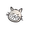 Funny Colorful Cat stickers by wenpei