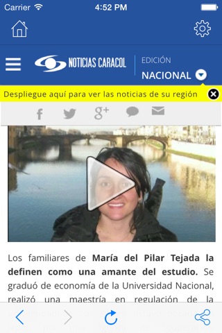 Noticias Caracol screenshot 2