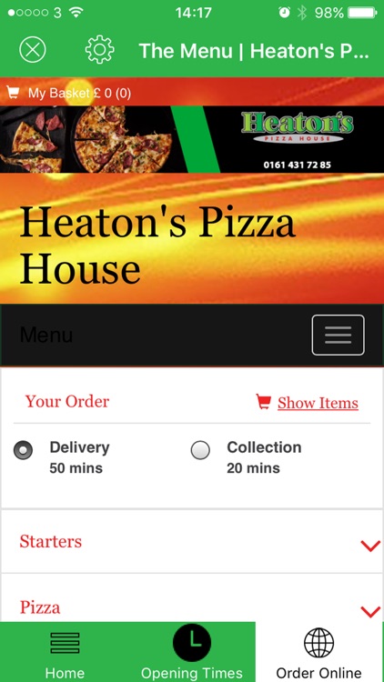 Heaton's Pizza