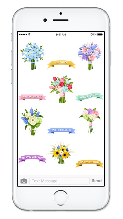 Send Flowers & Messages Sticker Pack screenshot-3