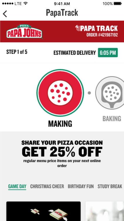 Papa John's Pizza screenshot-3