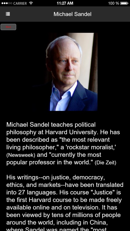 Justice with Michael Sandel screenshot-4