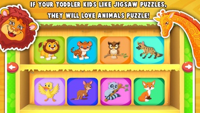 My First Animals Puzzle Games For Toddlers screenshot 2