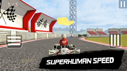 Kart Sim 3D - Derby Car Racing screenshot 2