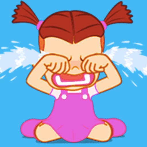 Kids: Little Girl 2 Stickers icon