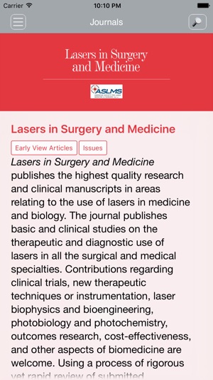 Lasers in Surgery and Medicine