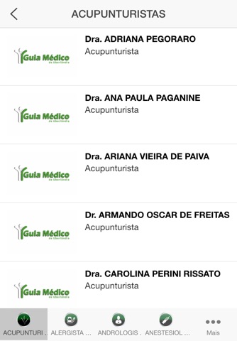 Guia Médico de Uberlândia screenshot 2