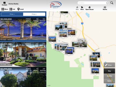 Divina Realty for iPad screenshot 2