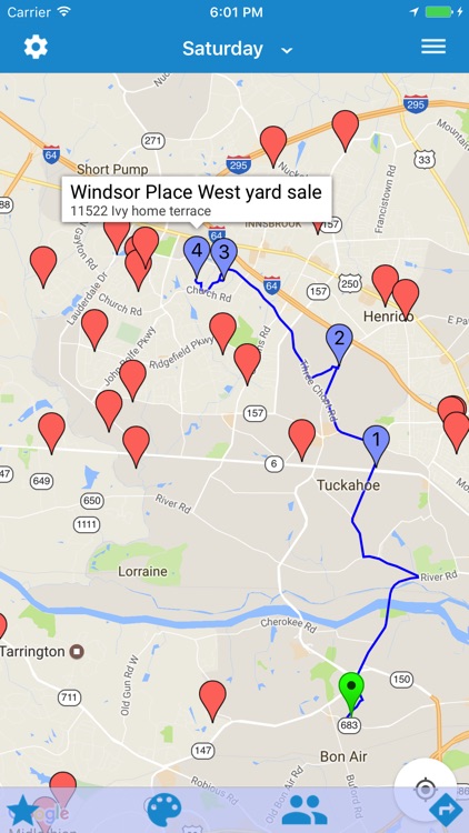 Yard Sale Treasure Map