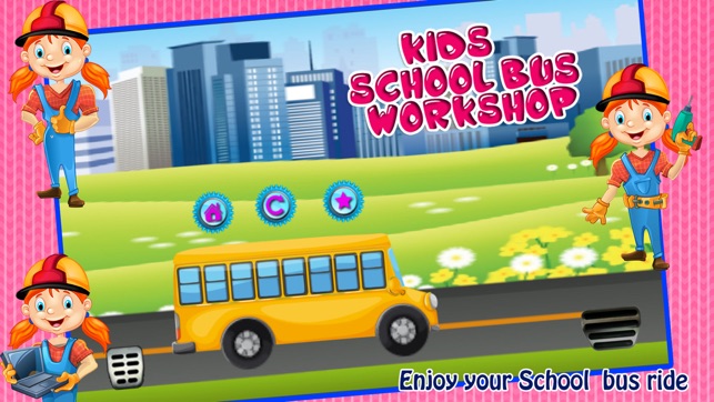 School Bus Wash And Repair - kids Game(圖5)-速報App