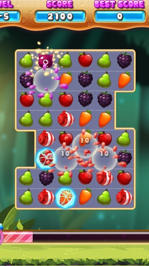 Forest Fruits Lite - Puzzle Match 3 Game(圖3)-速報App