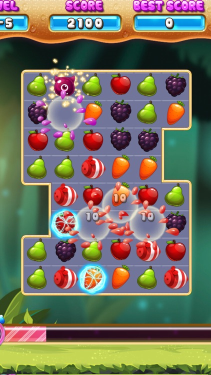 Forest Fruits Lite - Puzzle Match 3 Game