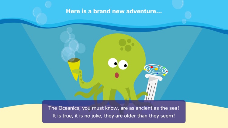 Math Tales Ocean: stories and games for kids screenshot-0