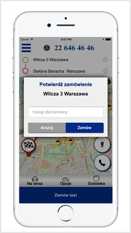 GROSIK TAXI Warszawa 646 46 46 screenshot-3