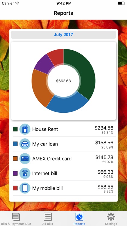 Bills Due, Bill Pay Reminders, Tracker & Organizer screenshot-3