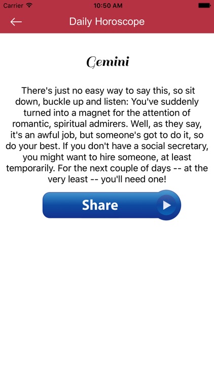 Daily Horoscope English 2017 screenshot-4