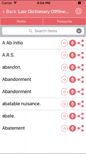 Law Dictionary Terms Concepts