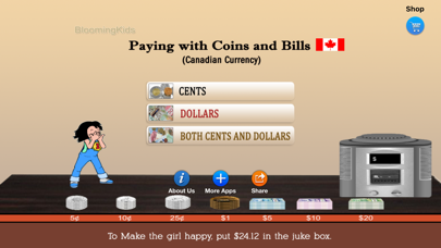 How to cancel & delete Paying with Coins and Bills (Canadian Currency) from iphone & ipad 1