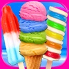 Rainbow Ice Cream & Popsicles - Kids Dessert Maker