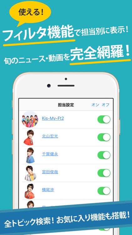 キスマイまとめったー for Kis-My-Ft2