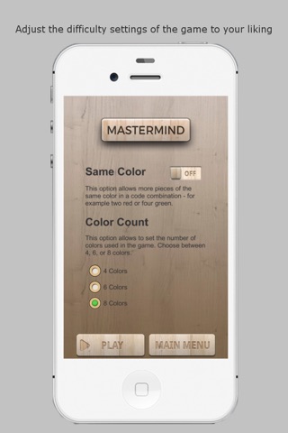 Mastermind Board Game screenshot 3